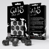 Набор кубиков Q Workshop CATS Modern Dice Set: Waffle (RCAT05)