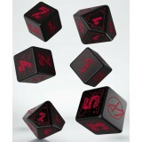 Набор кубиков Q Workshop Cyberpunk Red: Night City Essential Set (4D6 & 2D10) (SCPE01)