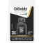 Карта памяти 8Gb MicroSD Digoldy + SD адаптер (DG008GCSDHC10-AD)