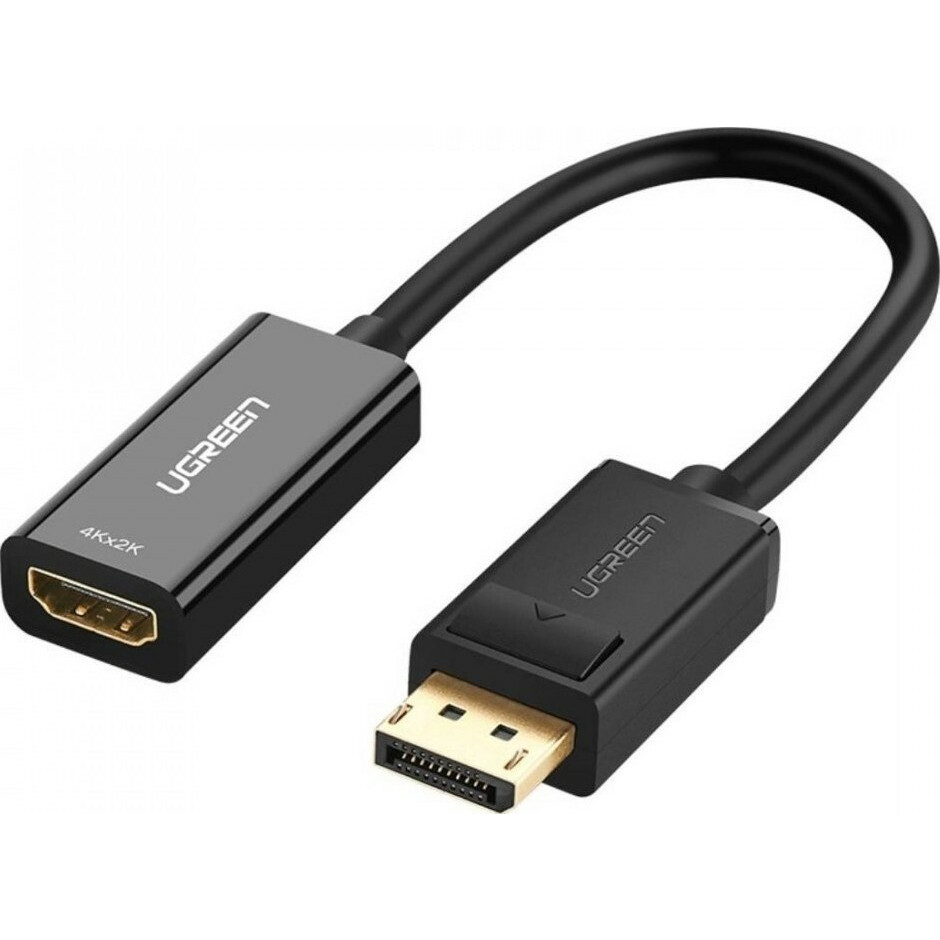 Переходник DisplayPort (M) - HDMI (F), 0.25м, UGREEN MM137 (40362)