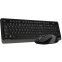 Клавиатура + мышь A4Tech Fstyler FG1010S Black/Grey - фото 2