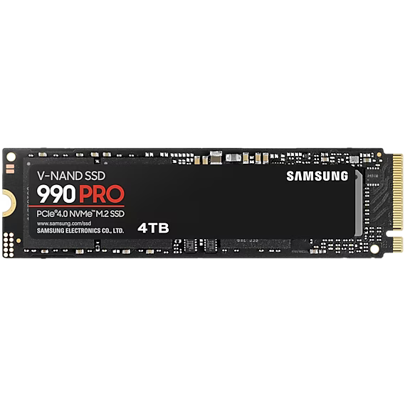 Накопитель SSD 4Tb Samsung 990 PRO (MZ-V9P4T0BW)