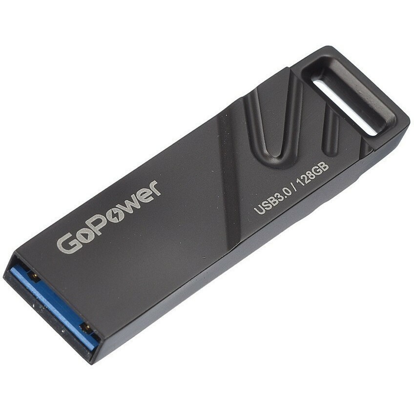 USB Flash накопитель 128Gb GoPower TITAN Black - 00-00025959