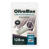 USB Flash накопитель 128Gb OltraMax 380 Silver (OM-128GB-380-Silver)