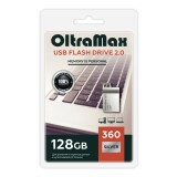 USB Flash накопитель 128Gb OltraMax 360 Silver (OM-128GB-360-Silver)