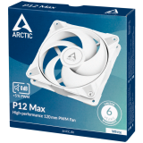 Вентилятор для корпуса Arctic Cooling P12 Max White (ACFAN00293A)