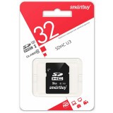 Карта памяти 32Gb SD SmartBuy (SB32GBSDHCU3)