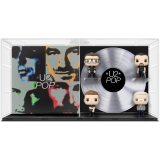 Фигурка Funko POP! Albums Deluxe U2 Pop Bono/The Edge/Larry Mullen Jr/Adam Clayto (67391)