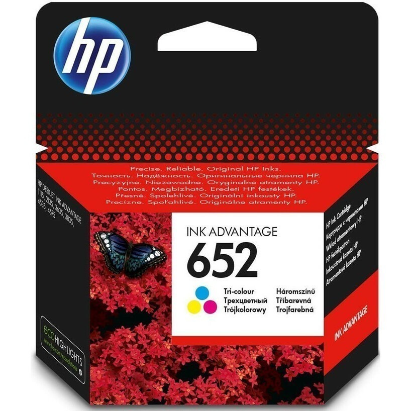 Картридж HP F6V24AE (№652) Color