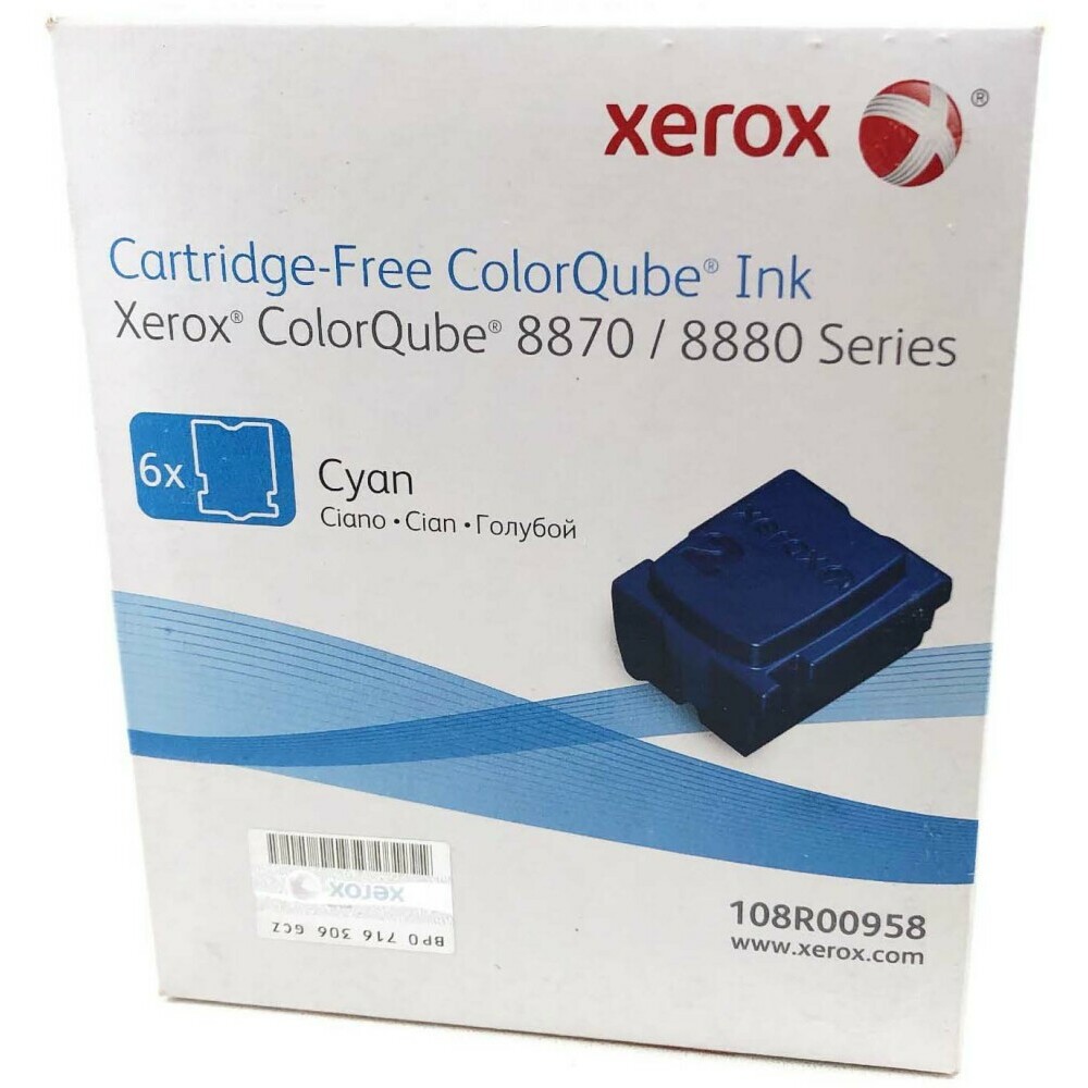Чернила Xerox 108R00958 Cyan