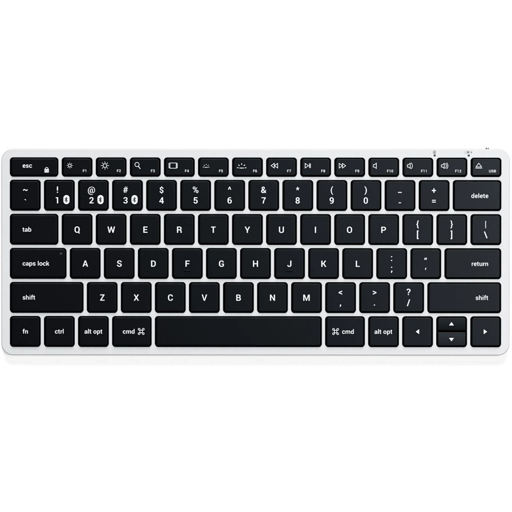 Клавиатура Satechi Slim X1 Bluetooth Backlit Keyboard Silver (ST-BTSX1S-RU)