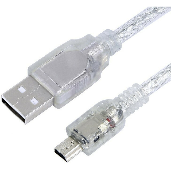 Кабель USB - miniUSB, 0.5м, Greenconnect GCR-UM1M5P-BD2S-0.5m