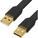 Кабель USB A (M) - USB A (M), 2м, Greenconnect GCR-UM7M-BCG-2.0m