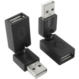 Переходник USB A (M) - USB A (F), Greenconnect GCR-53492