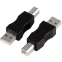 Переходник USB A (M) - USB B (M), Greenconnect GCR-54933