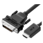 Кабель HDMI - DVI, 5м, Greenconnect GCR-55523