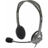Гарнитура Logitech Stereo Headset H110 Silver (981-000459)