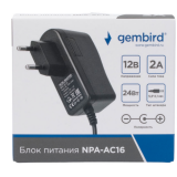 Адаптер питания Gembird NPA-AC16