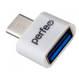 Переходник USB A (F) - USB Type-C, Perfeo PF_C3005