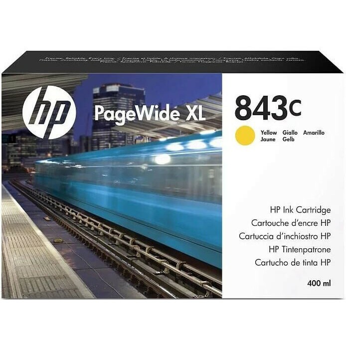 Картридж HP C1Q68A (№843C) Yellow