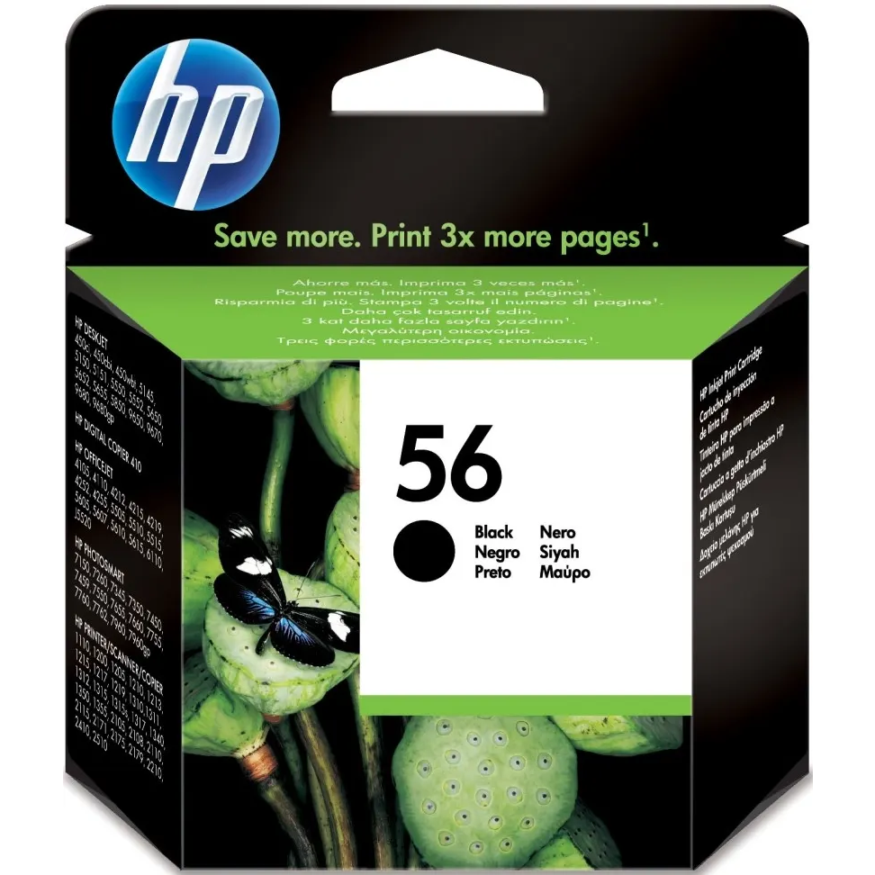 Картридж HP C6656AE/AN (№56) Black