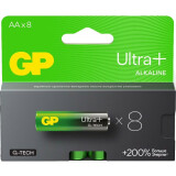 Батарейка GP 15A Ultra Plus Alkaline (AA, 8 шт) (15AUPA21-2CRB8) (4891199222702)