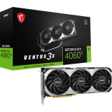 Видеокарта NVIDIA GeForce RTX 4060 Ti MSI 8Gb (RTX 4060 TI VENTUS 3X E 8G)