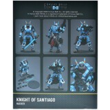 Фигурка JOYTOY Infinity: Knight Of Santiago Hacker (JT7547)