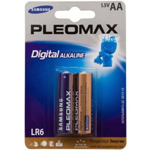 Батарейка Pleomax (AA, 2 шт) - C0008046