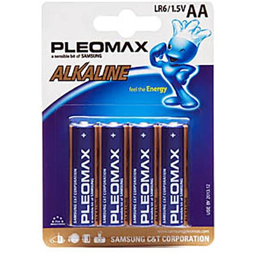 Батарейка Pleomax (AA, 4 шт) - C0019242