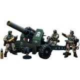 Фигурка JOYTOY Warhammer 40K Astra Militarum Ordnance Team with Bombast Field Gun (JT8858) (6973130378858)