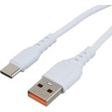 Кабель USB - USB Type-C, 1м, GoPower GP06T White (00-00022781)