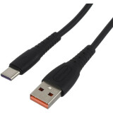 Кабель USB - USB Type-C, 1м, GoPower GP07T Black (00-00022800)