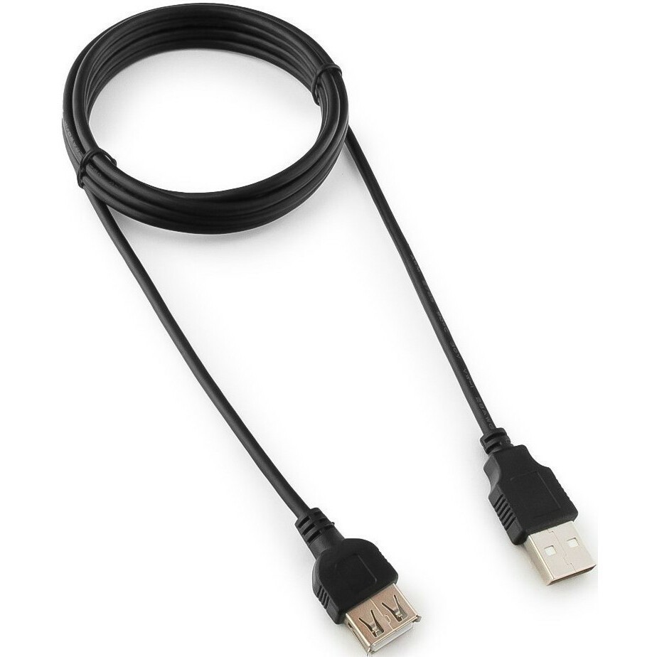 Кабель удлинительный USB A (M) - USB A (F), 1.8м, Cablexpert CC-USB2-AMAF-6B-N