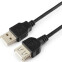 Кабель удлинительный USB A (M) - USB A (F), 1.8м, Cablexpert CC-USB2-AMAF-6B-N - фото 2