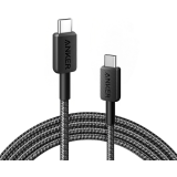 Кабель USB Type-C - USB Type-C, 0.9м, Anker 322 Black (A81F5G11)