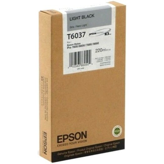 Картридж Epson C13T603700 Light Black