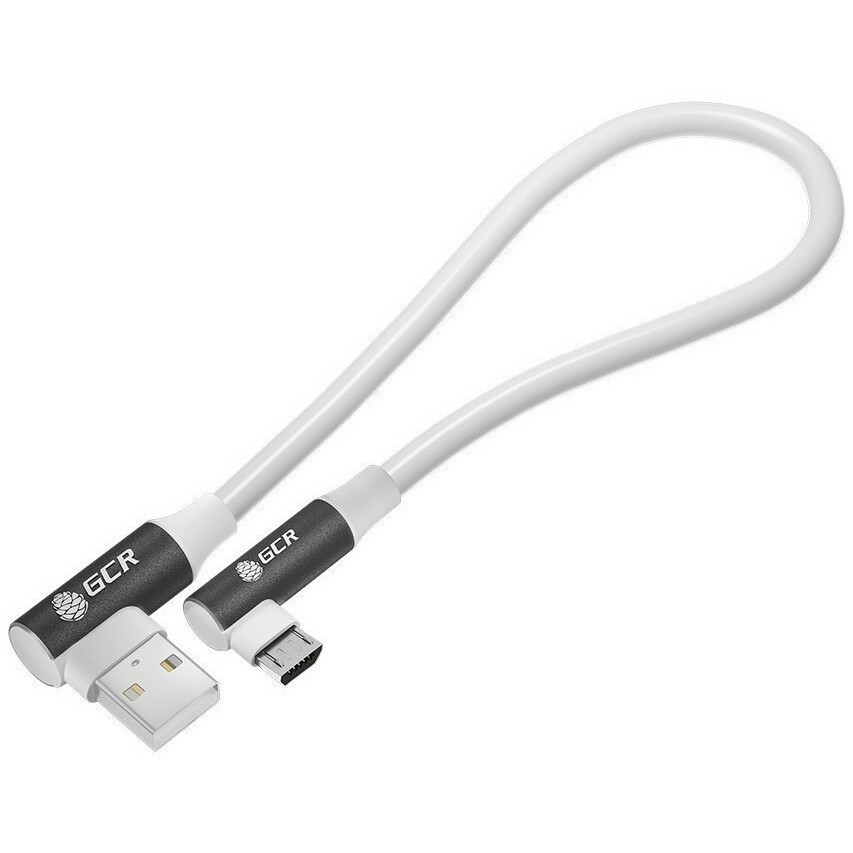 Кабель USB A (M) - microUSB B (M), 0.15м, Greenconnect GCR-53908