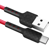 Кабель USB - USB Type-C, 1м, Defender F181 Red (87113RED)