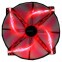 Вентилятор для корпуса AeroCool Silent Master Red LED - EN55659 - фото 3