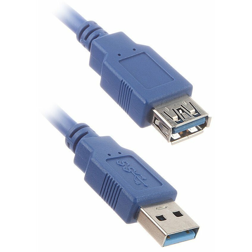 Кабель удлинительный USB A (M) - USB A (F), 1.8м, AOpen ACU302-1.8M