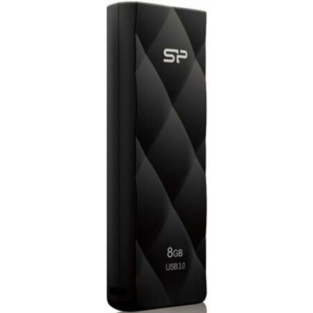 USB Flash накопитель 8Gb Silicon Power Blaze B20 Black (SP008GBUF3B20V1K)