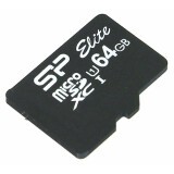 Карта памяти 64Gb MicroSD Silicon Power Elite (SP064GBSTXBU1V10)