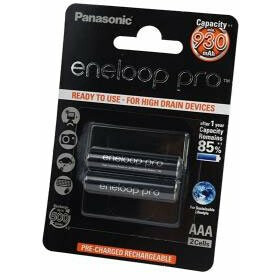Аккумулятор Panasonic Eneloop Pro (AAA, 930mAh, 2 шт) - BK-4HCDE/2BE