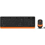 Клавиатура + мышь A4Tech Fstyler FG1010 Black/Orange