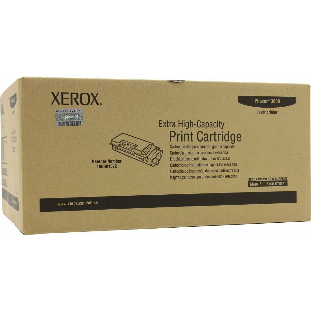 Картридж Xerox 106R01372 Black