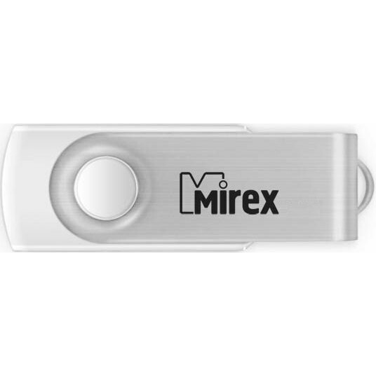 USB Flash накопитель 8Gb Mirex Swivel White - 13600-FMUSWT08