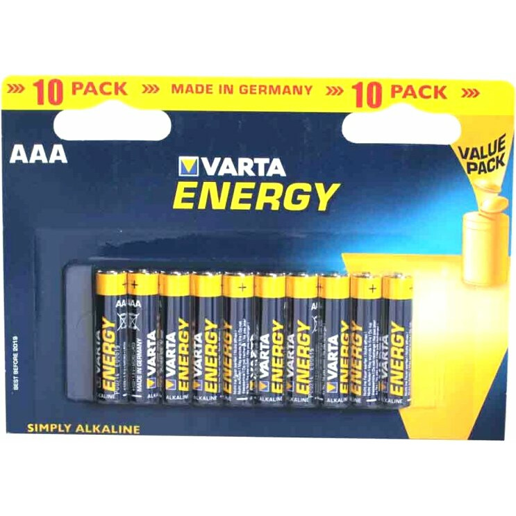 Батарейка Varta Energy (AAA, 10 шт) - 674367