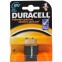 Батарейка Duracell Basic (9V, Alkaline, 1 шт) - 6LR61-1BL