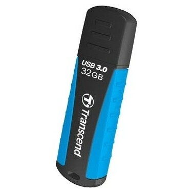 USB Flash накопитель 32Gb Transcend JetFlash 810 Black/Blue (TS32GJF810)